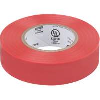 Ruban isolant, 19 mm (3/4") x 18 m (60'), Rouge, 7 mils PB Rental Co. Ltd.