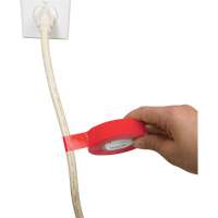 Ruban isolant, 19 mm (3/4") x 18 m (60'), Rouge, 7 mils PB Rental Co. Ltd.