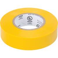 Ruban isolant, 19 mm (3/4") x 18 m (60'), Jaune, 7 mils PB Rental Co. Ltd.