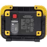 Portable Work Light, LED, 10 W, 1000 Lumens, Plastic Housing PB Rental Co. Ltd.