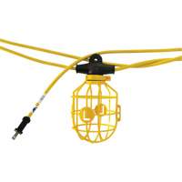 Heavy-Duty Moulded Stringlights, 5 Lights, 600" L, Plastic Housing PB Rental Co. Ltd.