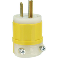 Prise &agrave; lame droite de calibre industriel, Nylon modifi&eacute; antichoc, 15 A, 125 V PB Rental Co. Ltd.