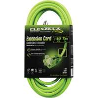 Flexzilla&reg; Pro Industrial Extension Cord, All-Weather, SJTW, 14/3 AWG, 15 A, 25' PB Rental Co. Ltd.