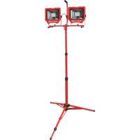 Baladeuses jumel&eacute;es avec tr&eacute;pied, DEL, 72 W, 8000 lumens, Boîtier en Aluminium PB Rental Co. Ltd.