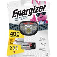 Lampe frontale avec mise au point Vision HD+, DEL, 400 lumens, 3 hres de fonctionnement, piles AAA PB Rental Co. Ltd.