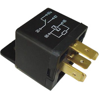SPDT Mini Relay with Resistor, Plug, 40 Amps, 12 V PB Rental Co. Ltd.