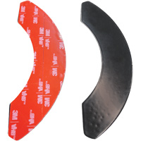 Plaquettes de montage &agrave; dos adh&eacute;sifs de balise de proximit&eacute; pour surfaces non m&eacute;talliques Safety Whip PB Rental Co. Ltd.