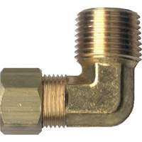 90° Pipe Elbow, Tube x Male Pipe, Brass, 1/8" x 1/8" PB Rental Co. Ltd.