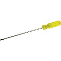 Slotted Electrician's Screwdriver, 3/16" Tip, Round, 11-1/2" L, Plastic Handle PB Rental Co. Ltd.