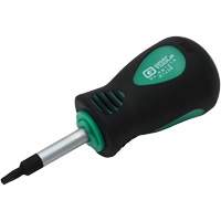 Stubby Square Recess Screwdriver, #1 Tip, Round, 3-1/4" L, Cushion Grip Handle PB Rental Co. Ltd.