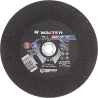 Ripcut Stainless Steel & Steel Cut-Off Wheel for Stationary Saws, 18" x 3/16", 1" Arbor, Type 1, Aluminum Oxide, 3400 RPM PB Rental Co. Ltd.